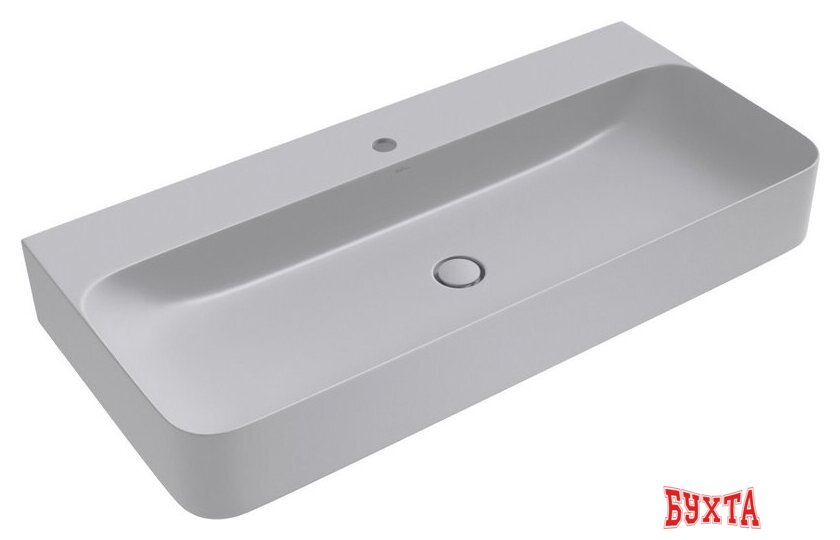 Умывальник Wellsee Clermont 302617000 с донным клапаном click-clack 2