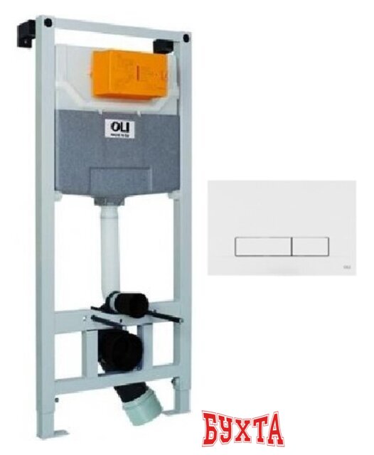 Инсталляция для унитаза OLI 120 Plus 099949 + 152939 (белый)