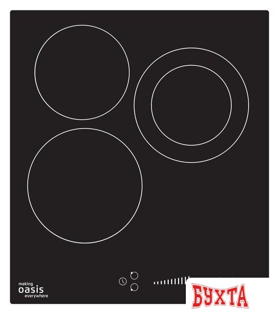 Варочная панель Making Oasis Everywhere P-3SB