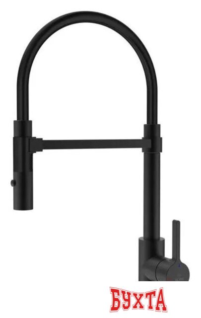 Смеситель Rose R133H (черный) 1