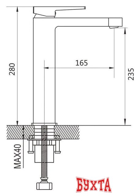 Смеситель Shevanik S6811 2