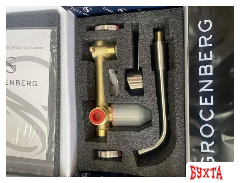 Смеситель Grocenberg GB511 (никель) 5
