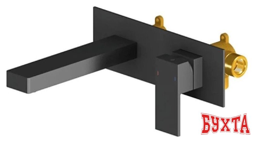 Смеситель Grocenberg GB588 (черный матовый) 2