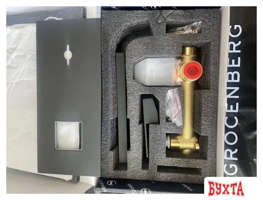 Смеситель Grocenberg GB588 (черный матовый) 4