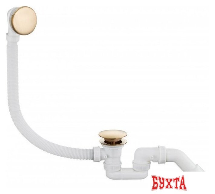 Слив-перелив Grocenberg GB230 (золото матовый) 1