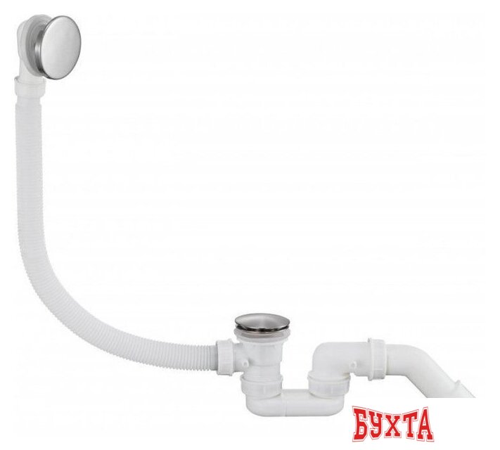 Слив-перелив Grocenberg GB230 (никель) 1