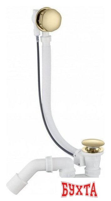 Слив-перелив Grocenberg GB240 (золото глянец)