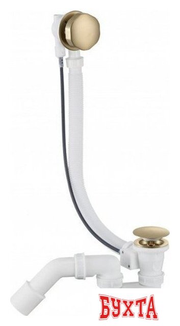 Слив-перелив Grocenberg GB240 (золото матовый) 1