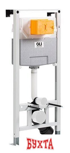 Инсталляция для унитаза OLI 885052+889313 (gun metal) 2