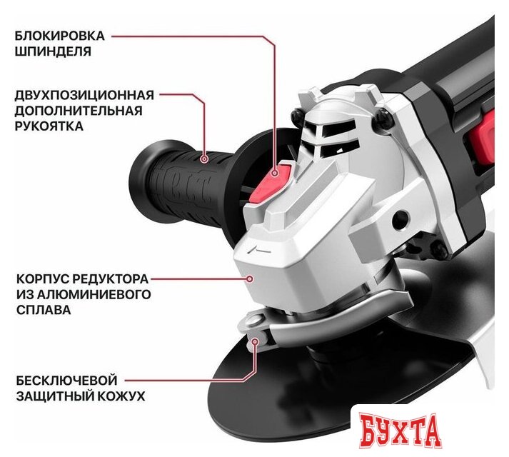 Угловая шлифмашина P.I.T. PWS125-C9 3