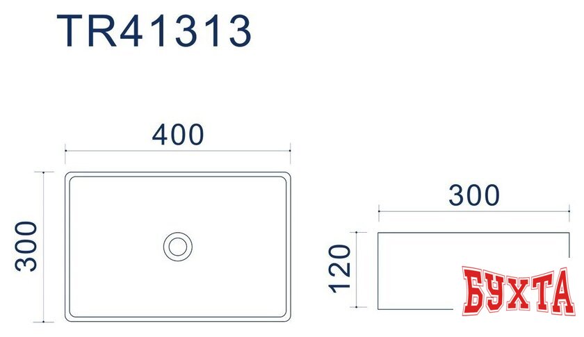 Умывальник Uptrend Roma (глянцевый белый) 4