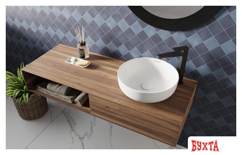 Умывальник Uptrend Sofia UP4003-2-U20 (белый матовый) 2