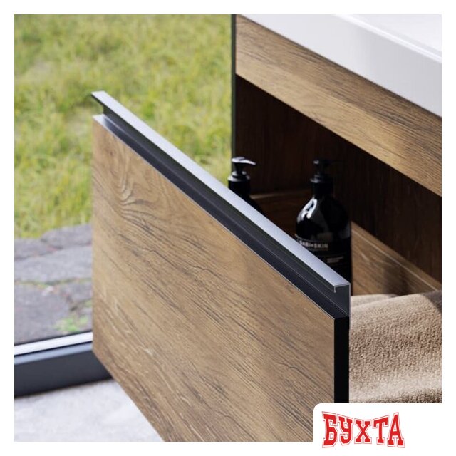 Мебель для ванных комнат Aqwella Тумба с умывальником Urban URB0110DB+4640021065204 (дуб балтийский) 4