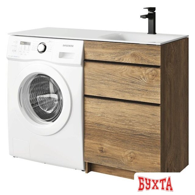 Мебель для ванных комнат Aqwella Тумба под умывальник Terra L TER01052NDB 2