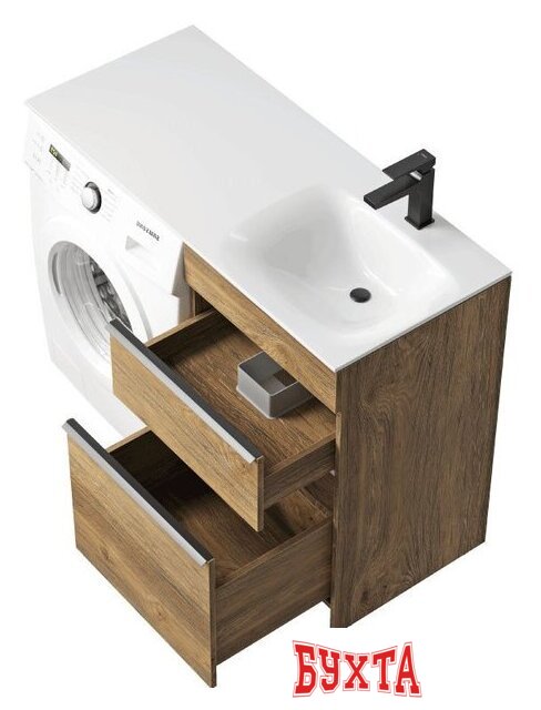Мебель для ванных комнат Aqwella Тумба под умывальник Terra L TER01052NDB 4
