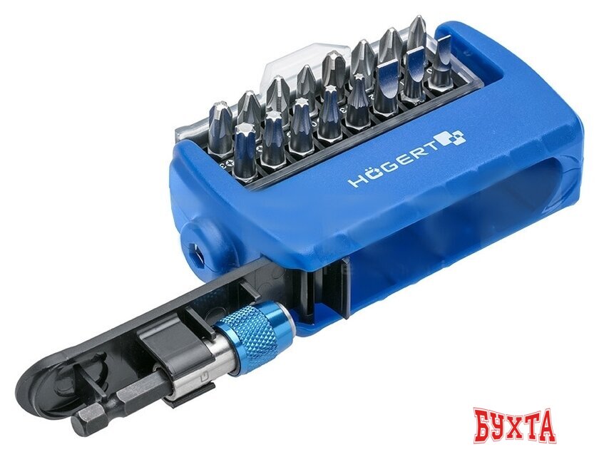 Набор бит Hoegert Technik HT1S401 1