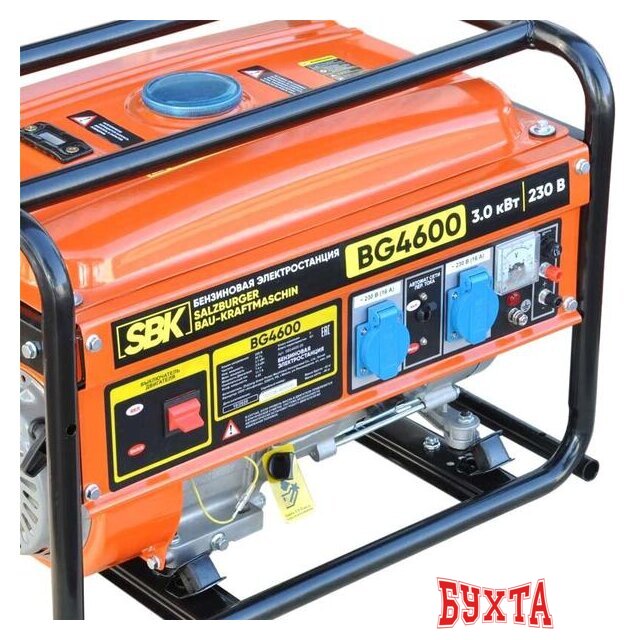 Бензиновый генератор SBK BG4600 3
