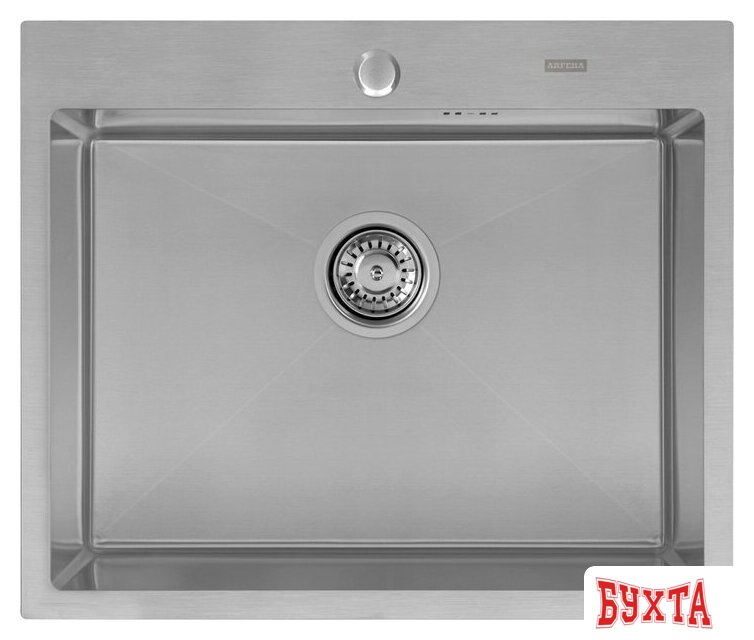 Кухонная мойка ARFEKA AF 600*505 Satin 1