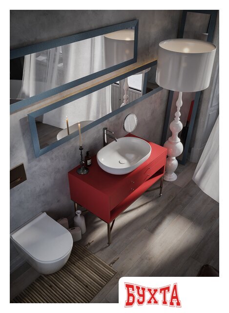 Умывальник Uptrend Venus (глянцевый белый) 4