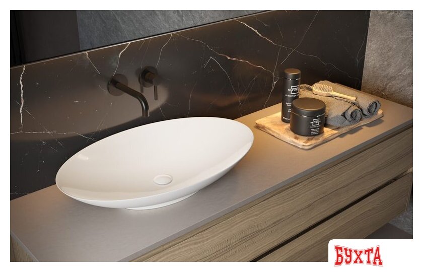 Умывальник Uptrend Mona (глянцевый белый) 4