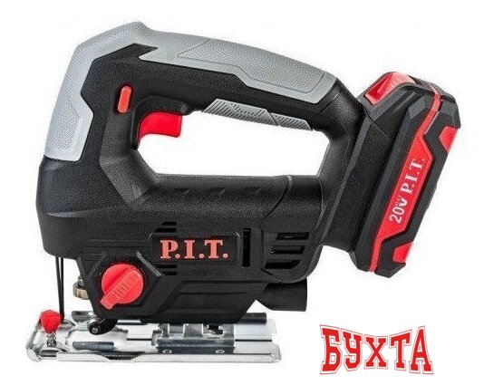 Электролобзик P.I.T. PST20H-70A/1 (с 1-им АКБ, кейс)