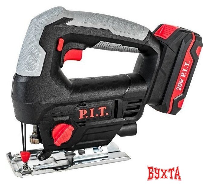 Электролобзик P.I.T. PST20H-70A/1 (с 1-им АКБ, кейс) 2