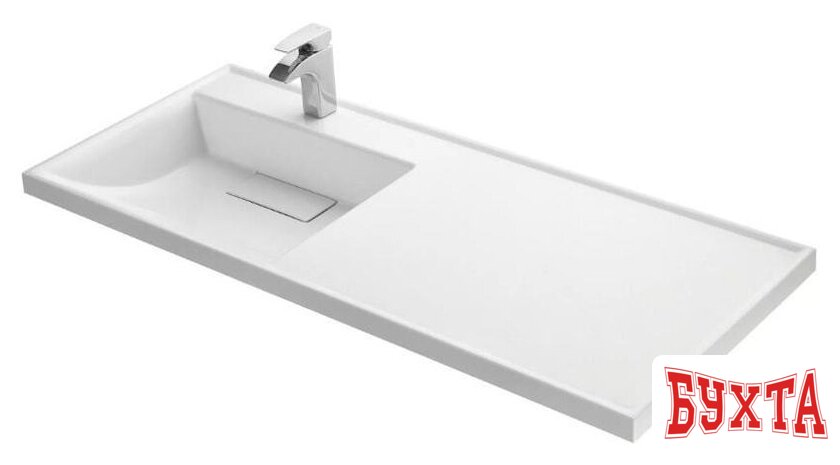 Умывальник Акватон Лондри 105 1A72833KLH01L 3