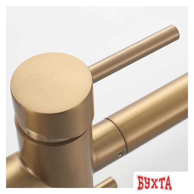 Смеситель Shevanik S178G (золотой сатин) 5