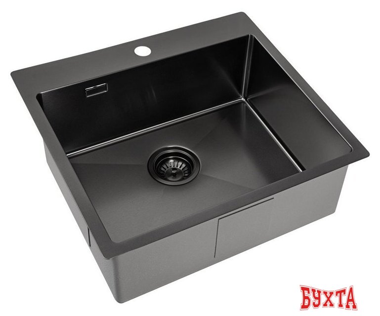 Кухонная мойка ZorG ZRE 5551 graphite