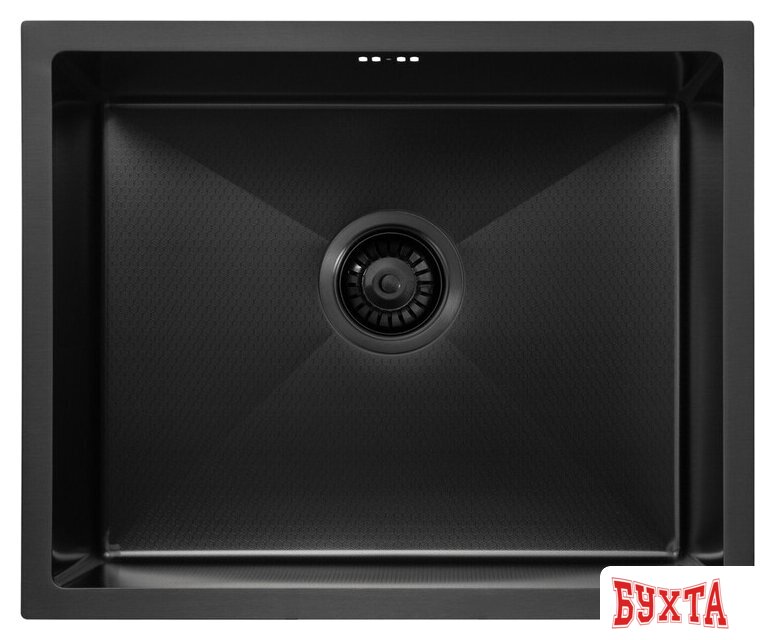 Кухонная мойка ARFEKA ECO AR 550*450 BLACK PVD NANO DECOR 1