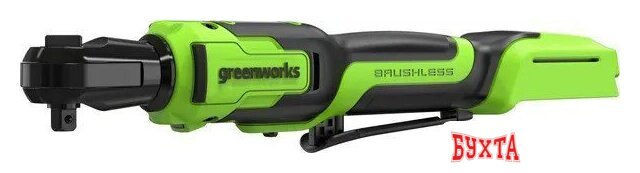 Трещотка Greenworks GD24RW 3804007CUA (с 1-им АКБ, сумка) 4