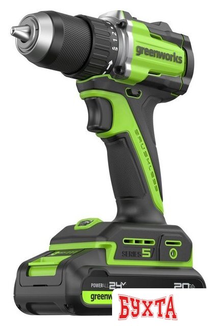 Дрель-шуруповерт Greenworks DD560 3708407CUA (с 1-им АКБ) 3