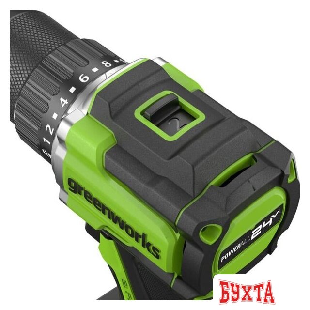 Дрель-шуруповерт Greenworks DD560 3708407CUC (с 2-мя АКБ) 2