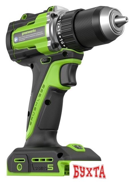 Дрель-шуруповерт Greenworks DD560 3708407 (без АКБ) 5