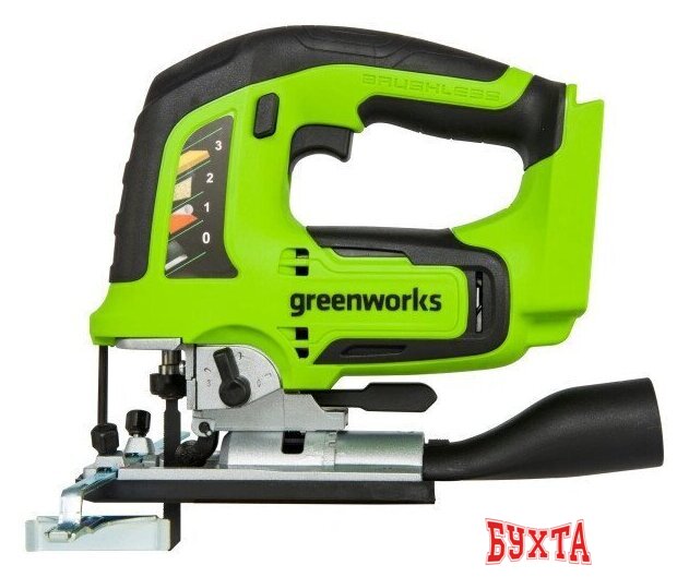 Электролобзик Greenworks GD24JS 3601407CUB (с 1-им АКБ) 2