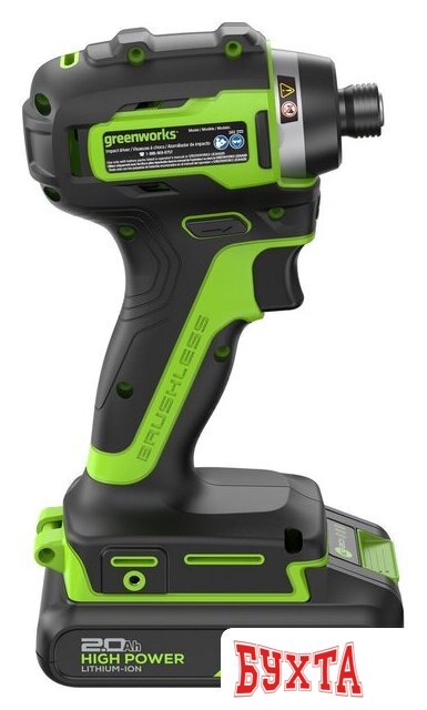 Винтоверт Greenworks ID3170 3804907CUC (с 2-мя АКБ) 5