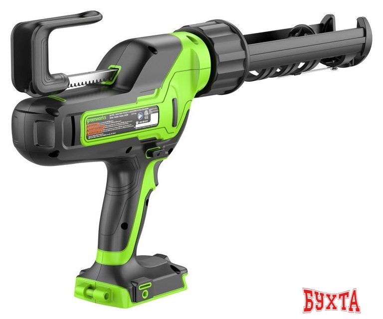Пистолет для герметика Greenworks G24CAU 3501707UA (с 1-им АКБ) 2