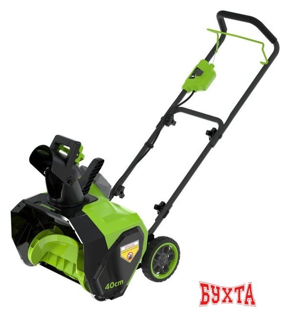 Снегоуборщик Greenworks G40ST40 2603607 (без АКБ) 2