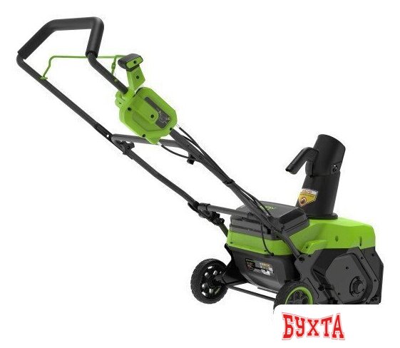 Снегоуборщик Greenworks GD40STX2 2603407 (без АКБ) 4