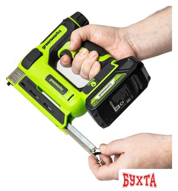 Степлер Greenworks G24CS10 3400107CUA (с 1-им АКБ) 3