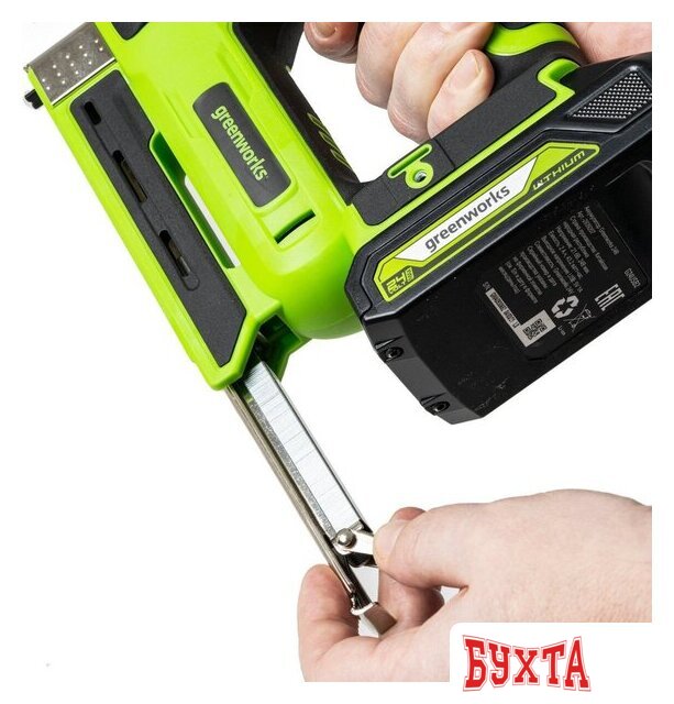 Степлер Greenworks G24CS10 3400107CUA (с 1-им АКБ) 5
