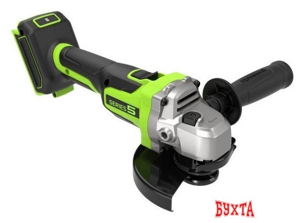 Угловая шлифмашина Greenworks AG590 3201007CUB (с 1-им АКБ, сумка) 4