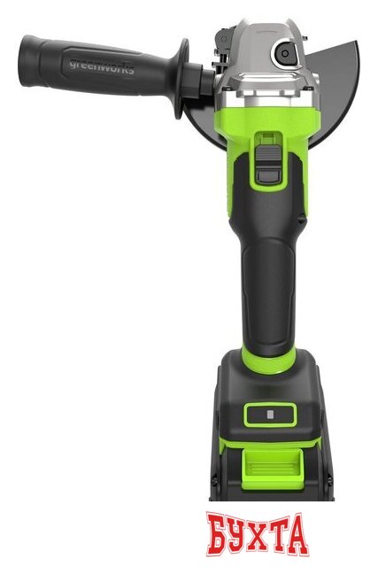 Угловая шлифмашина Greenworks AG590 3201007CUH (с 1-им АКБ, сумка) 5