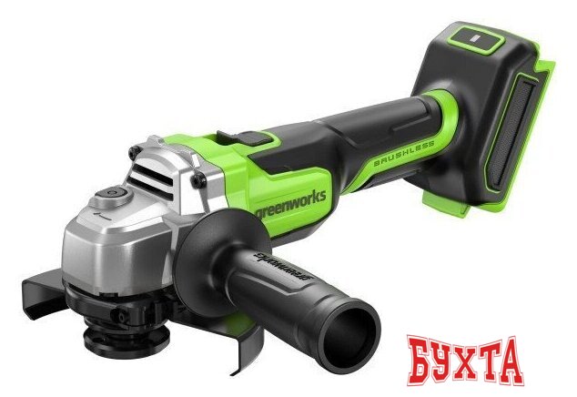 Угловая шлифмашина Greenworks AG590 3201007 (без АКБ, сумка) 2