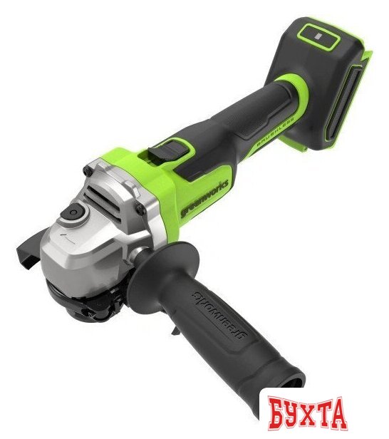 Угловая шлифмашина Greenworks AG590 3201007 (без АКБ, сумка) 5
