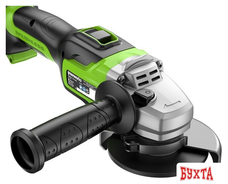 Угловая шлифмашина Greenworks GD24AG 3200207CUH (с 1-м АКБ) 3
