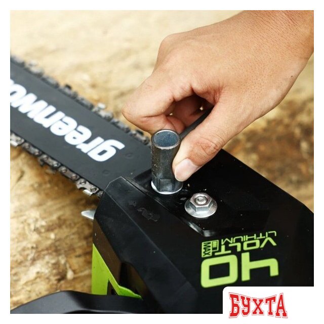 Аккумуляторная пила Greenworks GD40CS18 2005807UH (с 1-им АКБ) 3