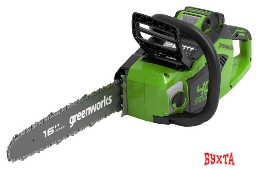 Аккумуляторная пила Greenworks GD40CS18 2005807UG (с 1-им АКБ) 1