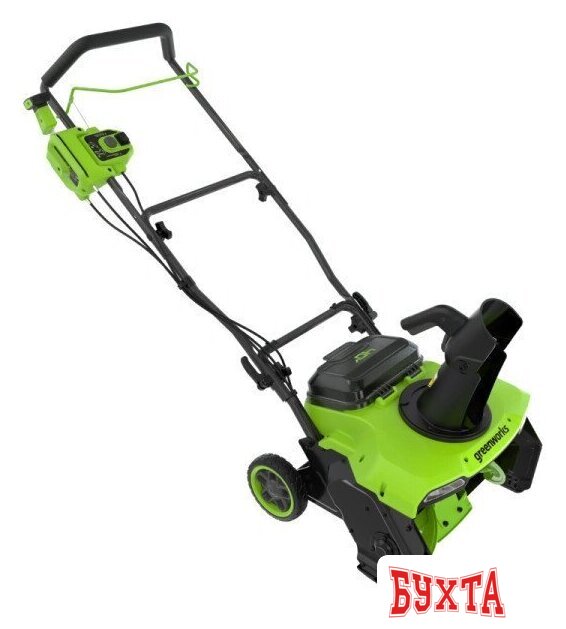 Снегоуборщик Greenworks GD40STX2 2603407UG (с 1-им АКБ) 4