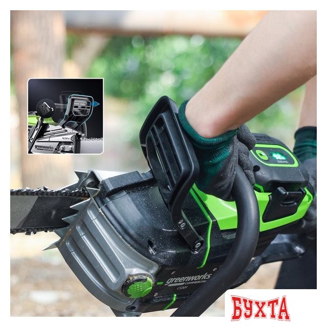 Аккумуляторная пила Greenworks OCS600 2009607 (без АКБ) 5